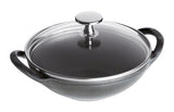 STAUB Cast Iron 0.5-qt Baby Wok