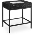 Marmo Contemporary Bathroom Vanity with Elegant Artificial Marble and Stylish Stainless Steel Base