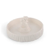 Standing Squirrel Stoneware Nut Bowl