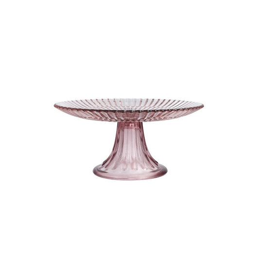 Archie Pink Mini Cake and Cupcake Stand 8.25"