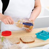 Flex-Core® Silicone and Wood Jar Scraper