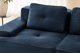 CORDELIA 82" Loveseat with 1 Ottoman