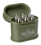 Whiskey Stones Ammunition Box Bullets Stainless Steel (Green)