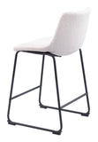 Smart Counter Stool (Set of 2) Ivory