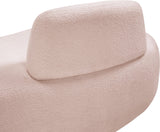 Argyle Teddy Fabric Upholstered Chaise/Loveseat