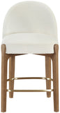 Torino - Counter Stool With Brushed Brown Base