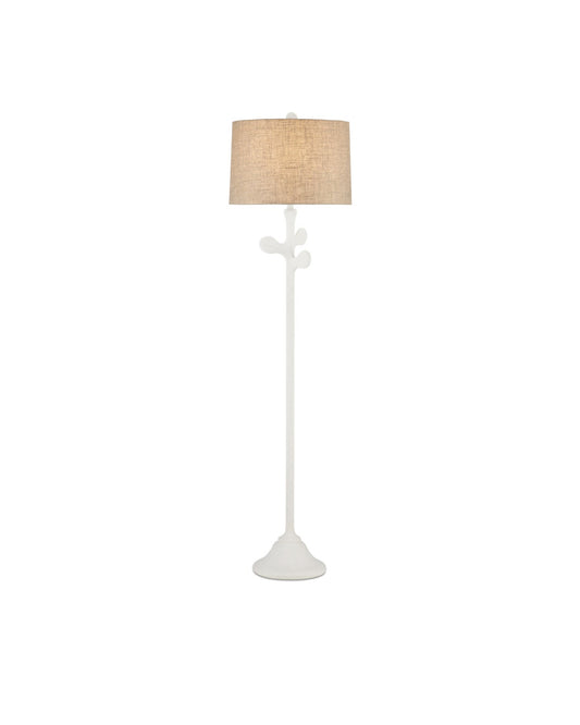Charny White Floor Lamp