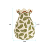 Darcy Ruffled Edge Vase