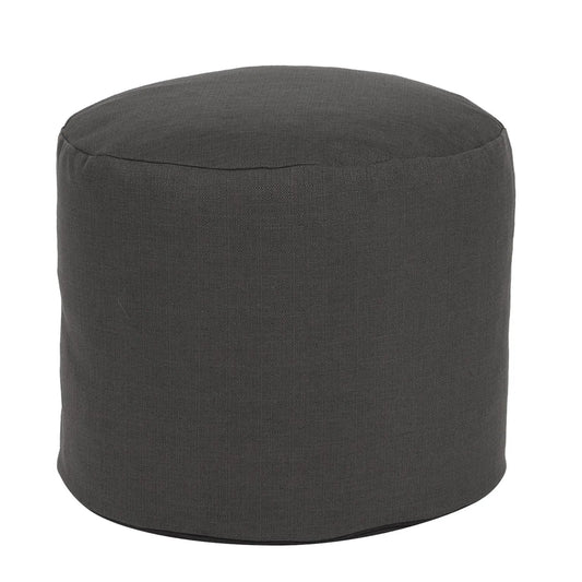Tall Pouf Sterling Charcoal