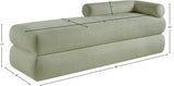 Kennedy Chenille Fabric Upholstered Bench