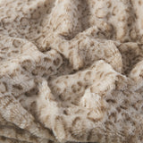 Soft Faux Fur Mink Reversible Throw Blanket