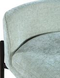 Burton Stool Set of 2 - Stylish Chenille Fabric Bar Seating with Durable Metal Frame for Modern Homes