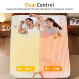 King Size Electric Heated Mattress with Dual Control