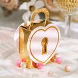Love Lock Favor Box (Set of 12)