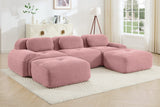 MIA 117'' 3-Seater Sofa with 2 Ottomans