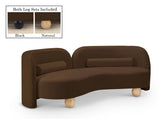 Daphne 89" Velvet Upholstered Sofa