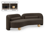 Daphne 89" Boucle Fabric Upholstered Sofa