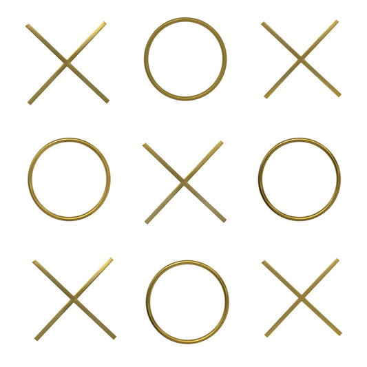 XOXO Stunning Stainless Steel Wall Decor - Chic Contemporary Design for Unique Home Accents