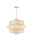 Antibes Small White Chandelier