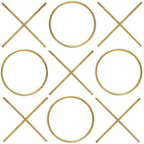 XOXO Stunning Stainless Steel Wall Decor - Chic Contemporary Design for Unique Home Accents