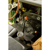 Blue Stallion Houndstooth Ceramic Car Coasters