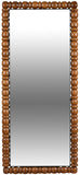 Aubrey Mirror - Elegant Mid-Century Wall Mirror in Solid Acacia Wood Frame for Timeless Style
