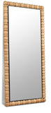 Aubrey Mirror - Elegant Mid-Century Wall Mirror in Solid Acacia Wood Frame for Timeless Style