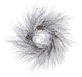 2 FT Snowy Pinecone Wreath