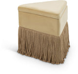 Trivoli Velvet Upholstered Stool