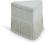 Trivoli Velvet Upholstered Stool