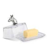 Butter Dish - Equestrian