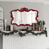Talida Mirror - Glossy Burgundy
