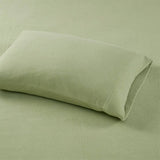 Microfleece Warm Sheet Set, Green