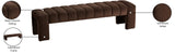 Andaz Bench - Luxurious Velvet Seating with Deep Channel Tufting for Elegant Home Decor Upgrade