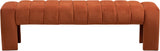 Andaz Bench - Luxurious Velvet Seating with Deep Channel Tufting for Elegant Home Decor Upgrade