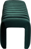 Andaz Bench - Luxurious Velvet Seating with Deep Channel Tufting for Elegant Home Decor Upgrade