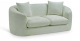 Penelope 66.5" Chenille Fabric Upholstered Upholstered Loveseat