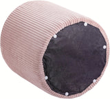 Roy Versatile Microsuede Ottoman Stool - Stylish Compact Seating for Small Spaces and Cozy Décor