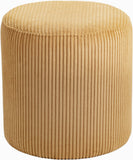 Roy Versatile Microsuede Ottoman Stool - Stylish Compact Seating for Small Spaces and Cozy Décor