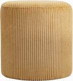 Roy Versatile Microsuede Ottoman Stool - Stylish Compact Seating for Small Spaces and Cozy Décor