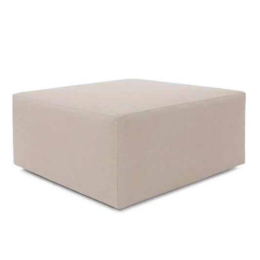 Universal 36 Square Cover Linen Slub Natural -Cover Only