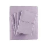 Cotton-Blend Sateen 800TC 6-Piece Sheet Set, Purple