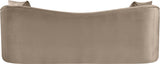 Destin 91" Velvet Upholstered Upholstered Sofa