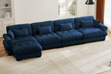 CLOUDIES 173" 4 Seater Sofa with 1 Ottoman