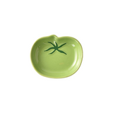 Tomato Shaped Ceramic Sauce Dish Colorful Plate