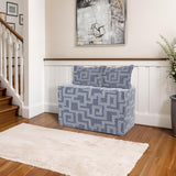 Indoor/Outdoor Universal Bench Syros Denim Cover Only