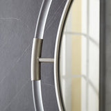 Ghost Rectangular Acrylic Mirror - Contemporary Brushed Gold Design for Elegant Home Decor Style