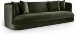 Alder 93.5" Velvet Upholstered Sofa