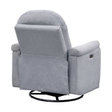 3 in1 Power Recliner with Usb and Type-C Ports, Light Grey
