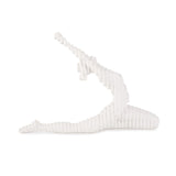 Yin Pigeon Yoga Pose in Polyresin